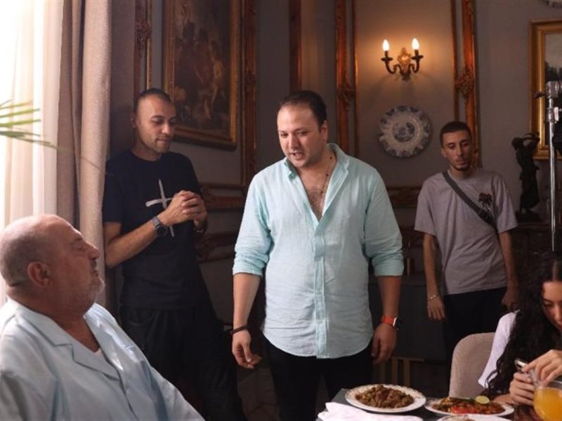 الصور الأولى من كواليس مسلسل “زمالك بولاق”