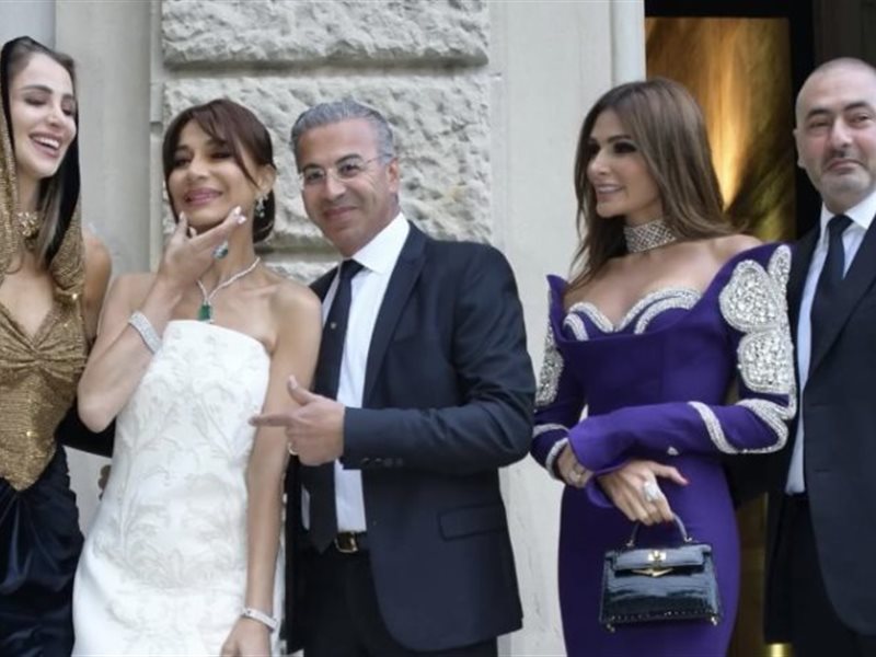 بالصور.. شخصيات عامة ونجوم الفن في حفل زفاف نجل بسمة وهبة