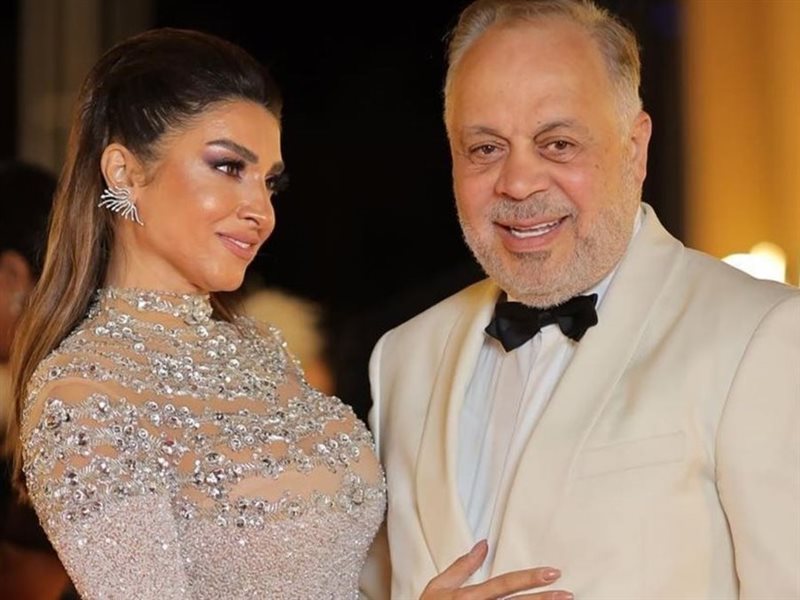 روجينا تهنئ زوجها بنجاح مهرجان نقابة المهن التمثيلية 