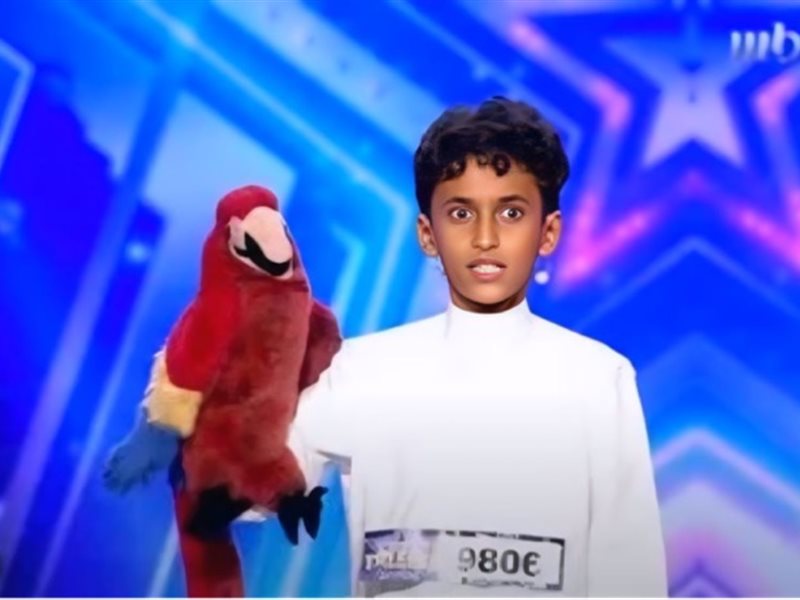 يتحدث من بطنه.. طفل يبهر حكام برنامج Arabs Got Talent