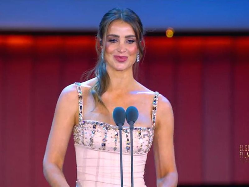 أنابيلا هلال تقدم حفل ختام مهرجان الجونة السينمائي في دورته السابعة 