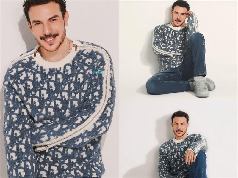 باسل الخياط بأحدث جلسة تصوير لصالح ماركة الملابس العالمية 