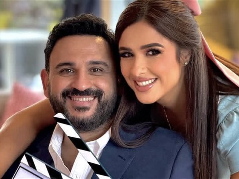 ياسمين عبد العزيز تشارك جمهورها كواليس 