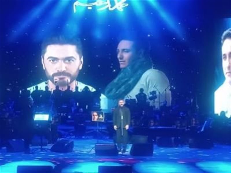 تامر حسني يحقق حلم الموسيقار الراحل محمد رحيم في حفل تكريمه بدار الأوبرا