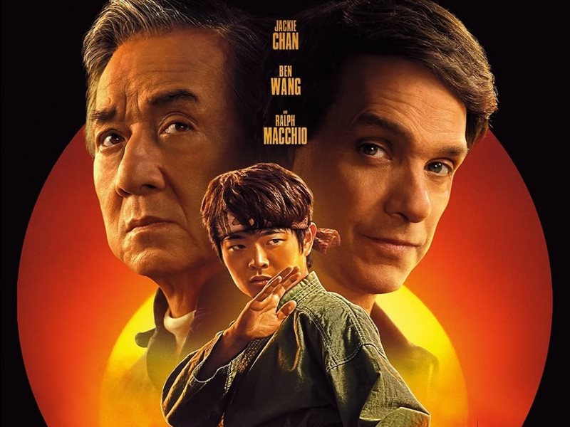 طرح الإعلان الدعائي لفيلم جاكي شان ورالف ماتشيو Karate Kid: Legends