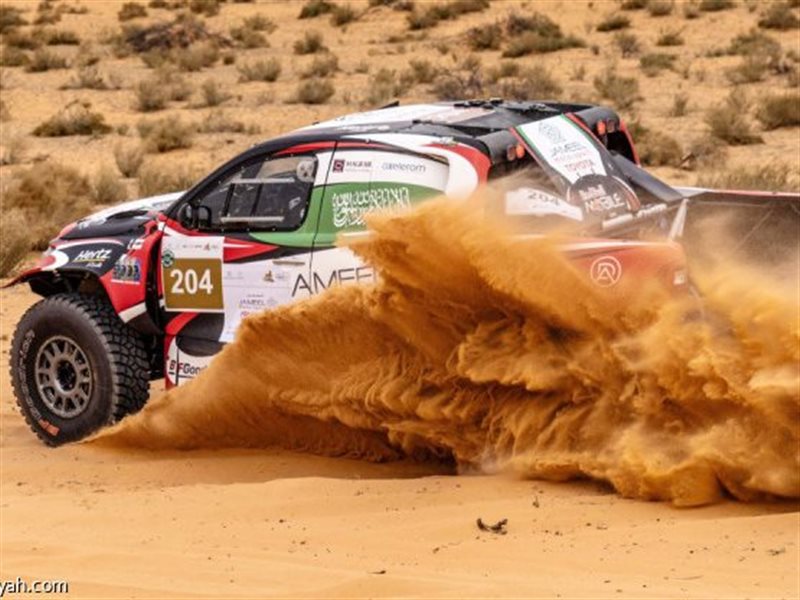 رالي حائل تويوتا 2025 احتفال بمرور 20 عاماً من التميز