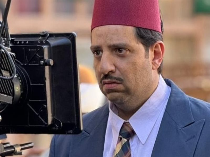 الصور الأولي من كواليس مسلسل النص لـ أحمد أمين..رمضان 2025 