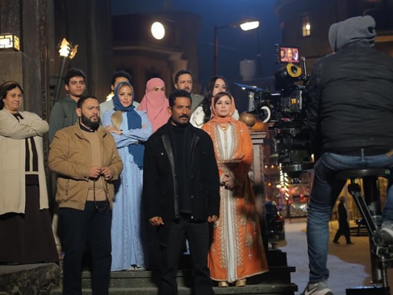 رمضان 2025.. عمرو سعد ينشر صور جديدة من كواليس مسلسل سيد الناس