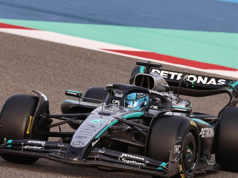 راسل يتصدر اليوم الأخير من اختبارات فورمولا 1 في البحرين 