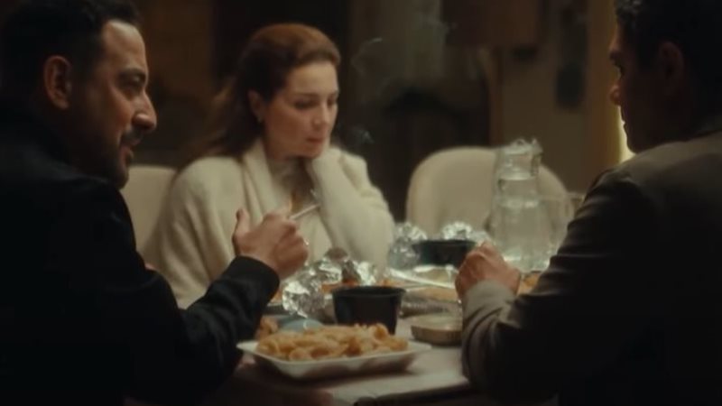 مشهد من مسلسل قلبي
