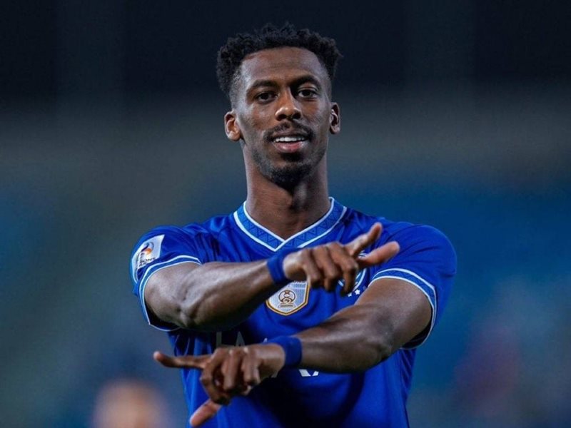 محمد كنو لاعب الهلال السعودي ضحية 