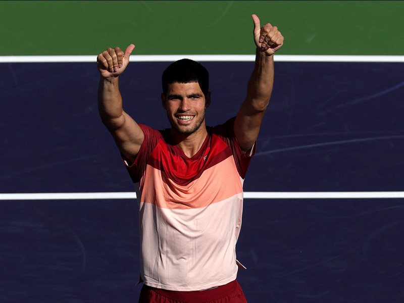 ألكاراز يعزز تفوقه في إنديان ويلز 