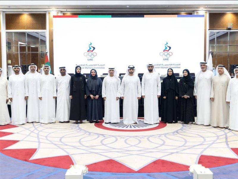 الشيخ منصور بن محمد يقود اللجنة الأولمبية الإماراتية نحو مستقبل مشرق حتى 2028