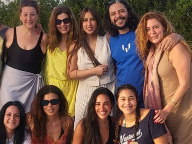 ناهد السباعي تحتفل بشم النسيم مع عائلتها 