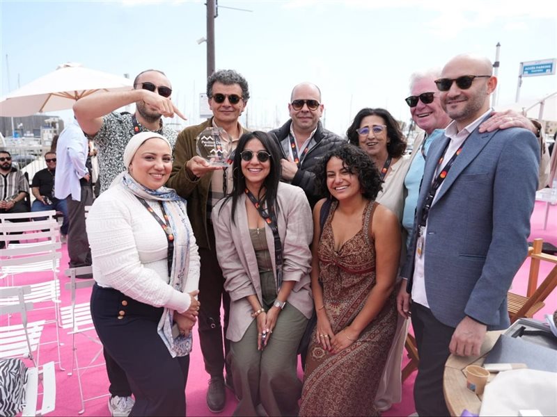 الجناح المصري يفوز بجائزة أفضل تصميم في مهرجان كان السينمائي 2025