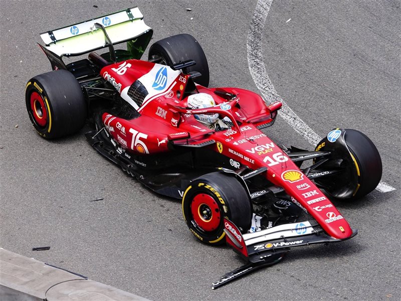 لوكلير يقود فيراري إلى الصدارة في شوارع مونتي كارلو خلال التجارب الحرة