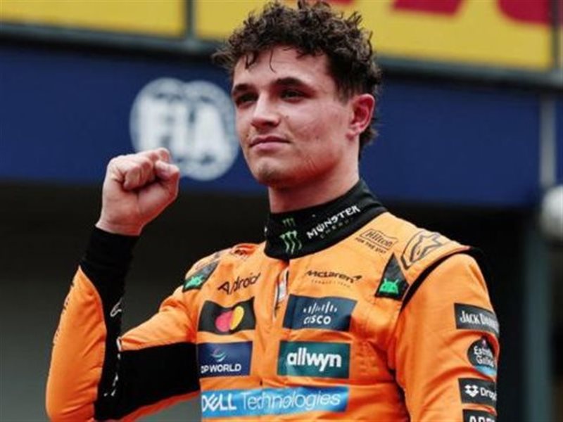 نوريس يقود ماكلارين إلى العودة الي منصة التتويج في موناكو