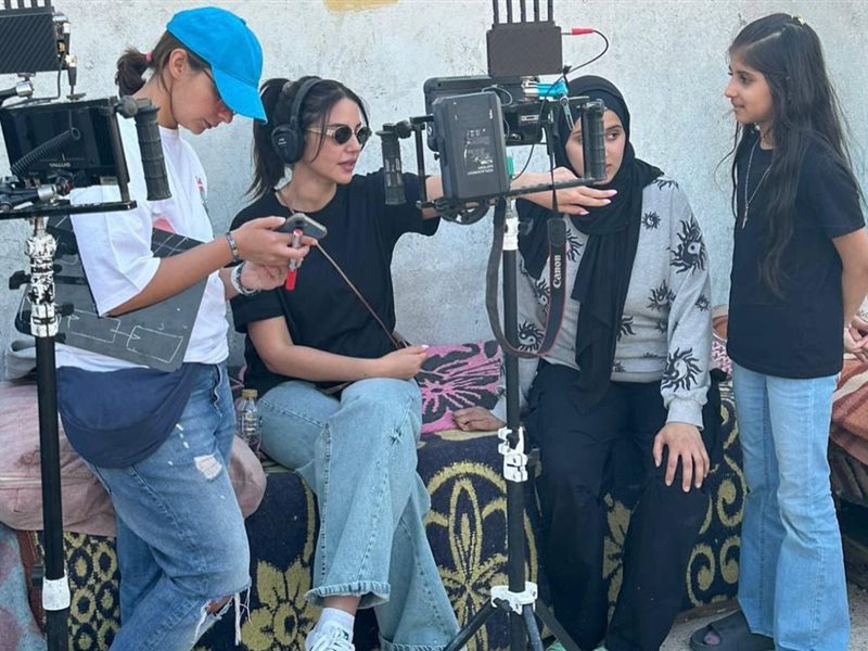 النجمة درة تشارك في مهرجان روتردام للفيلم العربي بفيلمها وين صرنا