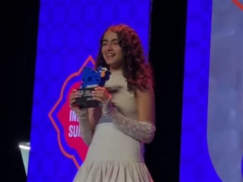 ريتال عبد العزيز تحصد جائزة أفضل طفلة وعلي البيلي أفضل طفل في قمة الإبداع للدراما الرمضانية