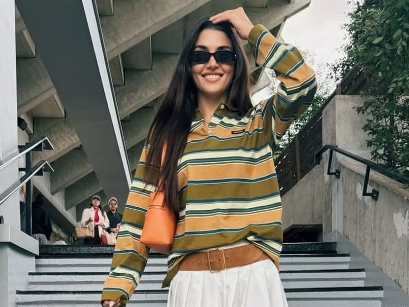  هاندا أرتشيل تخطف الأنظار بإطلالة مستوحاة من ملاعب التنس بالتعاون مع 