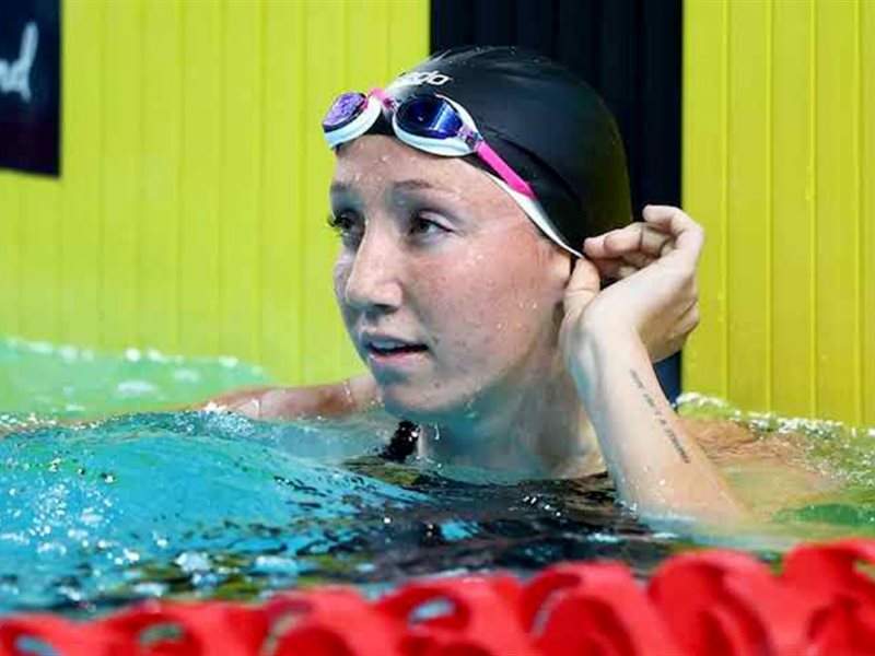 لاني باليستر تنضم إلى نخبة السباحين العالميين وتحقق زمن استثنائي في سباق 1500 متر حرة