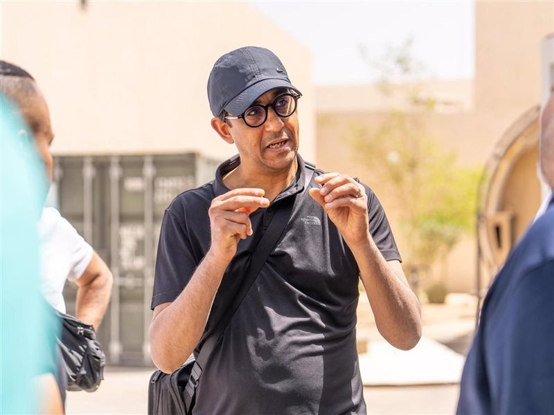 مروان حامد يزور استوديهات الحصن استعدادًا لانطلاق تصوير الفيل الأزرق 3 