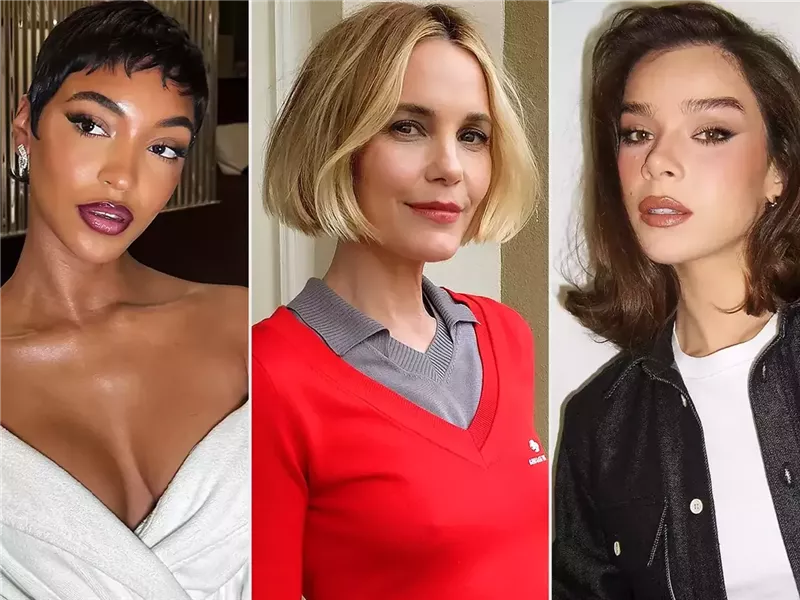 5 صيحات لقصّات الشعر القصير ستجتاح صيف 2025 (مستوحاة من النجمات!)