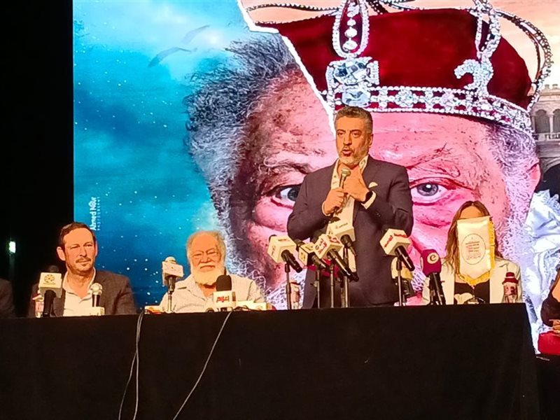 بالصور.. انطلاق المؤتمر الصحفي لمسرحية 