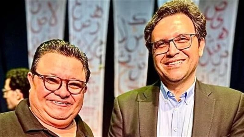 الوزير مع خالد جلال