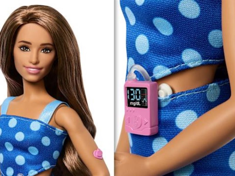 شركة ماتيل تطلق دمية باربي مصابة بالسكري لتعزيز التوعية بالمرض ودعم الأطفال 