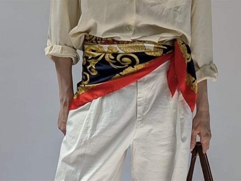 وشاح الخصر يعود من جديد… وصيحات مبتكرة تكمّل إطلالتك الصيفية