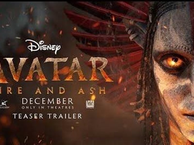 طرح الإعلان الرسمي لفيلم Avatar: Fire and Ash