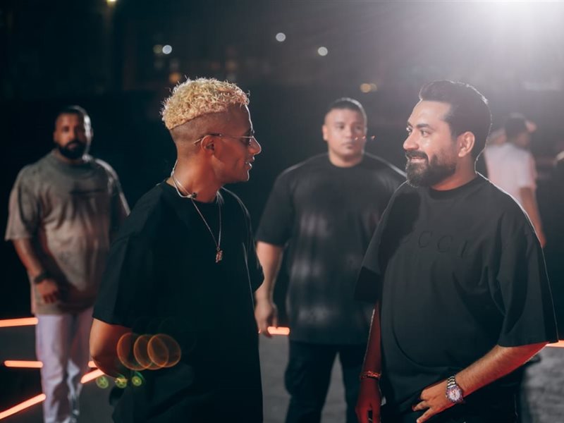 كواليس بروفات محمد رمضان قبل حفله بالعلمين.. الليلة 