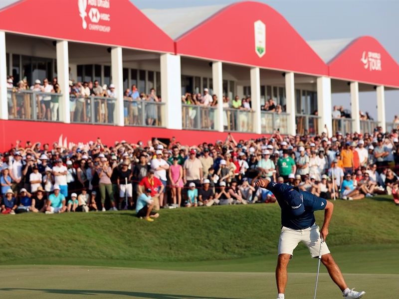 دبي وأبوظبي تتأهبان لاستضافة أفضل 50 لاعب غولف في العالم