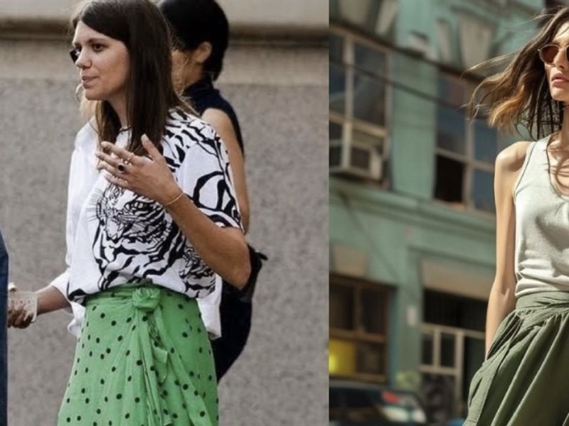 التنانير الخضراء تكتسح صيحات الموضة.. من الدرجات الزاهية إلى الزيتونية 