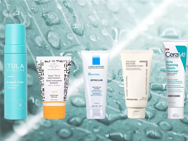 أفضل 7 غسولات للوجه لعلاج حب الشباب