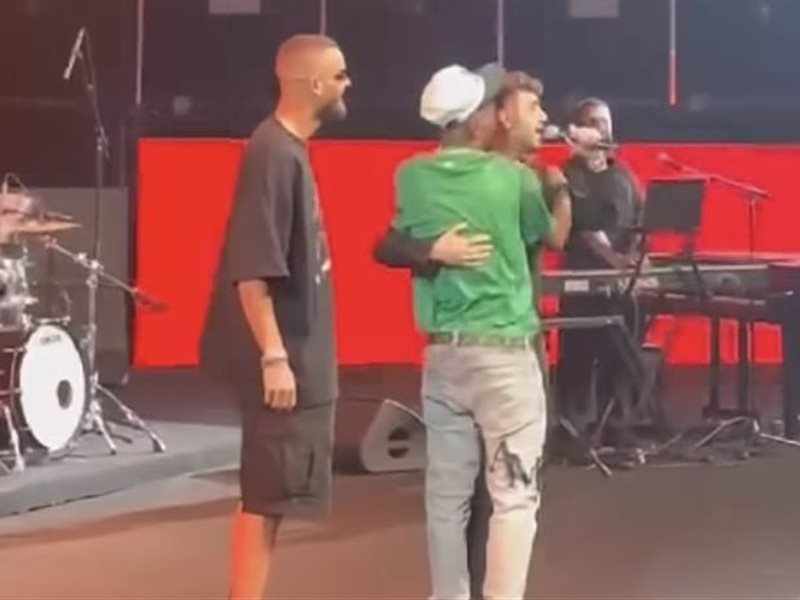 عفروتو ومروان موسى يفاجئان الشامي في حفله بجدة.. صور 