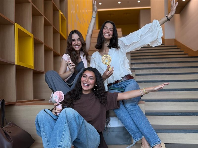 بسمة داود صحفية مع تارا عماد في مسلسل ما تراه ليس كما يبدو 