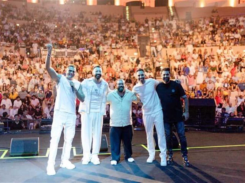 الصور الاولى من حفل واما وحمادة هلال ونيكول سابا وهيثم شاكر ولؤي وعدوية على المسرح الروماني