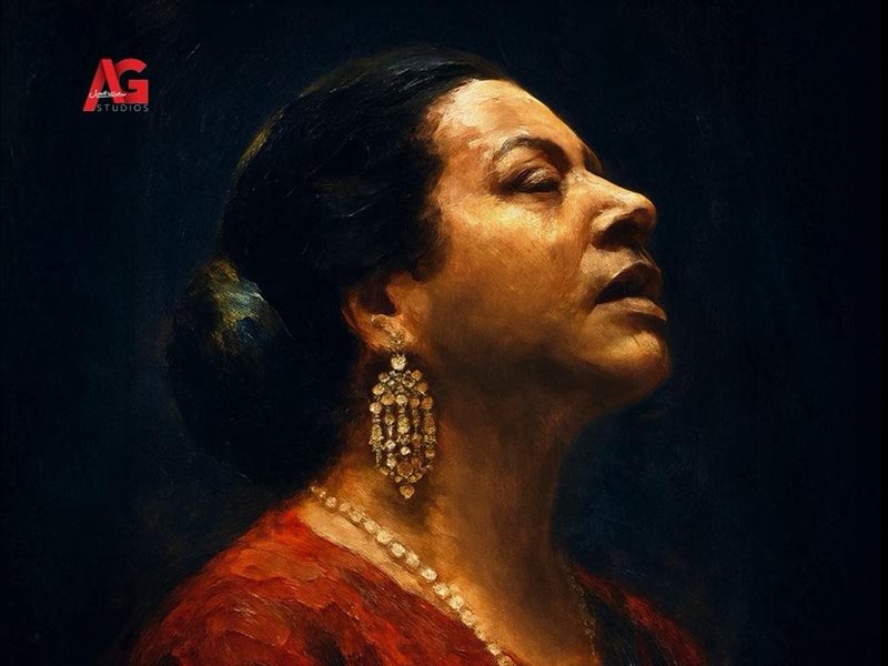 العدل جروب ستوديوز تطلق البوستر الرسمي لمسرحية أم كلثوم الموسيقية 