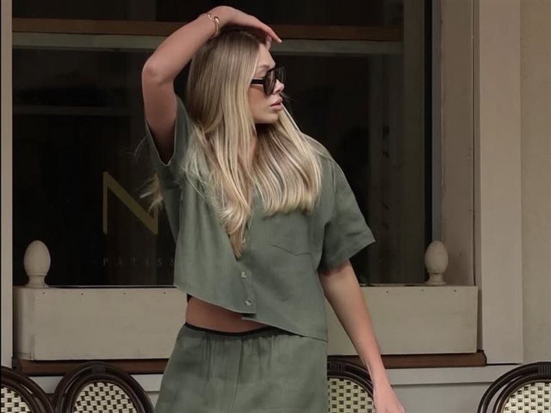 	اللون الأخضر الزيتوني… قطعة أساسية تفرض حضورها في موضة هذا العام