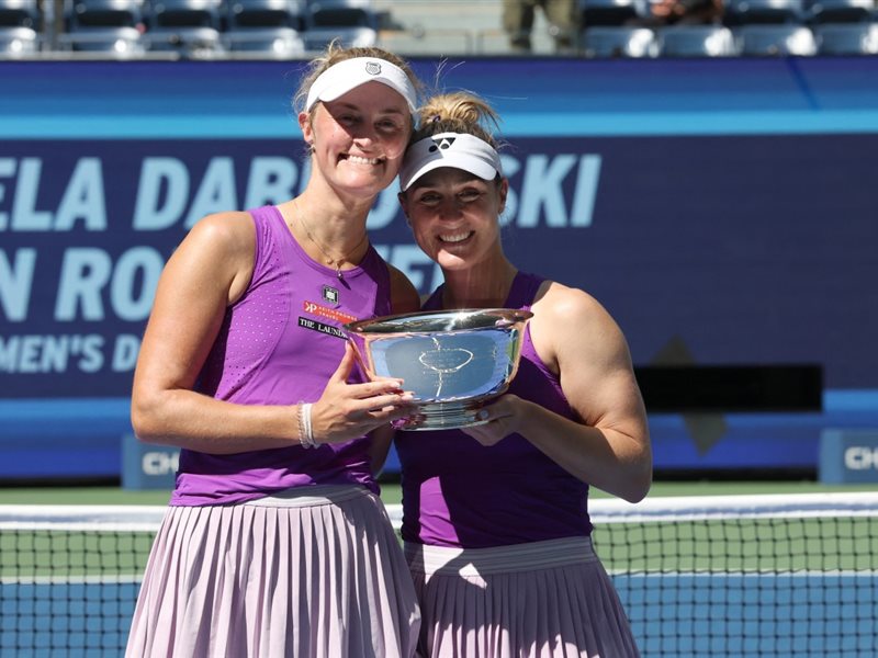 دابروفسكي وروتليف تتوجان بلقب أميركا المفتوحة بعد رحلة مليئة بالتحديات