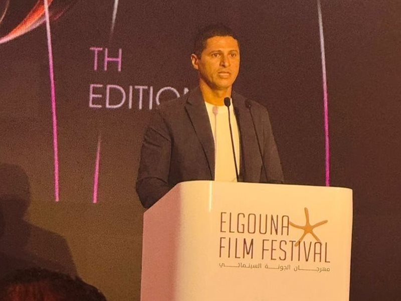 ثلاثة أخبار مهمة أعلنها عمرو منسي في مؤتمر الجونة السينمائي