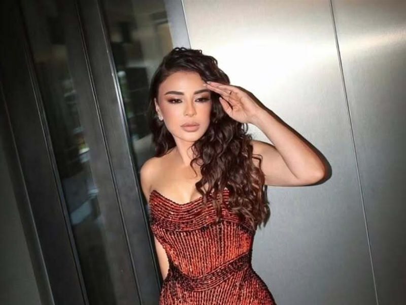 ماغي بو غصن تتألق بإطلالة راقية بفستان كورساج من توقيع نيكولا جبران