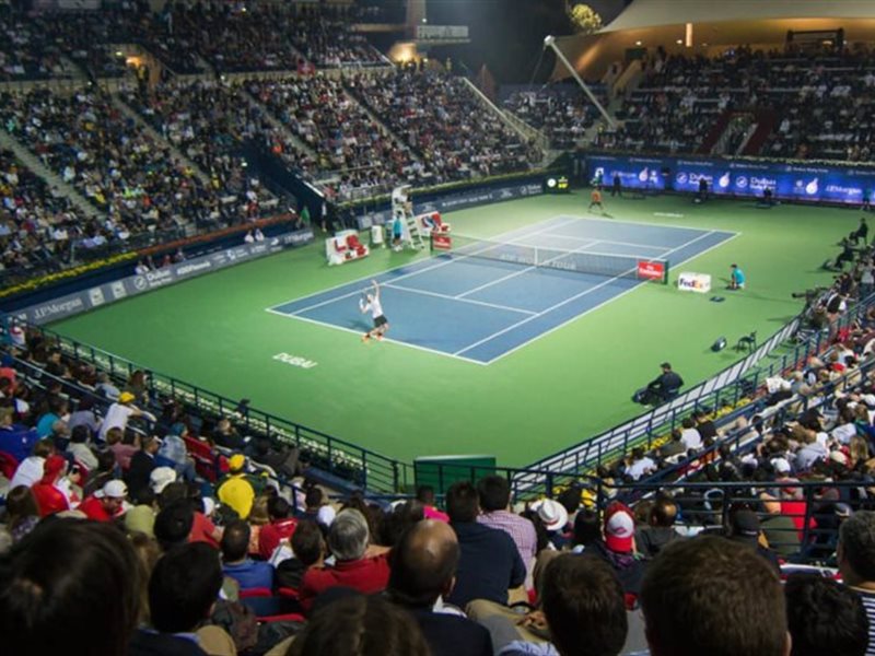 دبي تستعد لاستضافة نجوم التنس العالميين في بطولة سوق دبي الحرة 2026