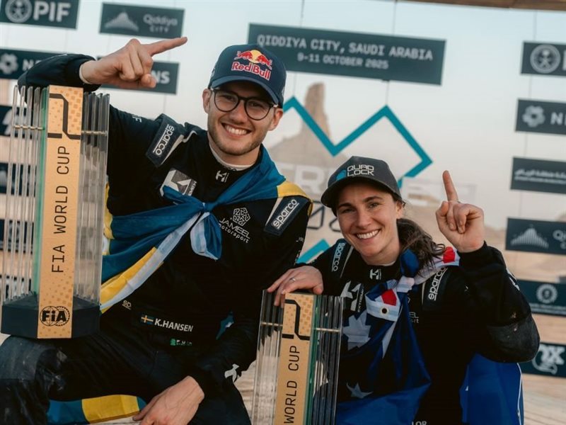 فريق جميل موتورسبورت يتوج بطل لكأس العالم Extreme H