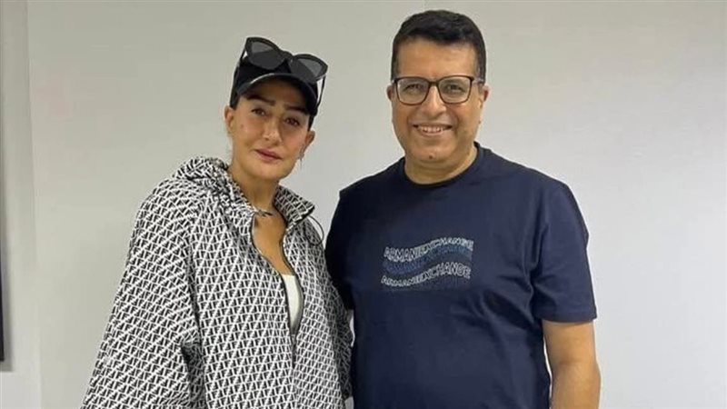 غادة عبد الرازق والمؤلف