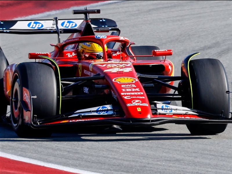 هاميلتون جائزة الولايات المتحدة تكشف إمكانيات جديدة لسيارة فيراري إس.إف 25