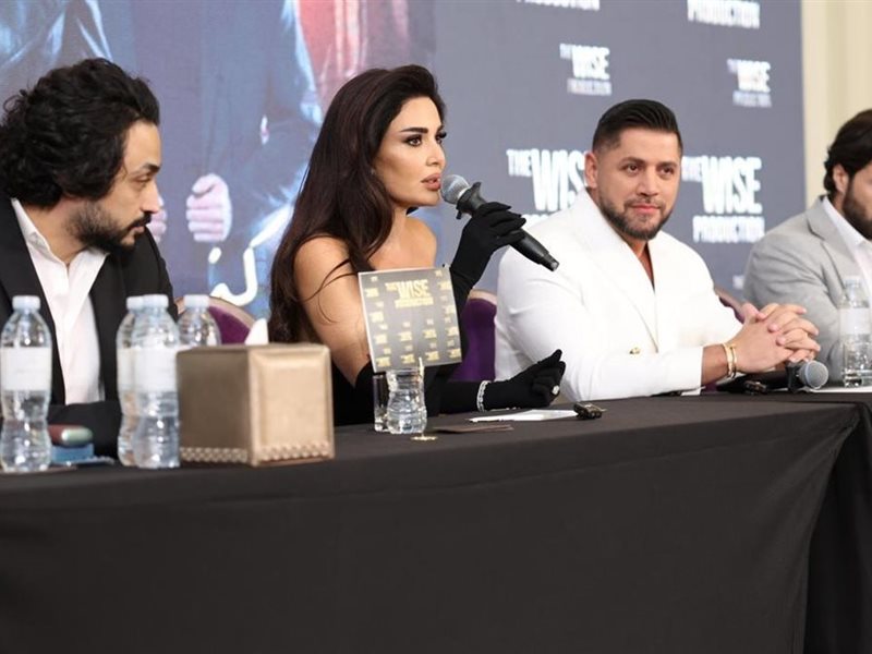 سيرين عبد النور وداليدا خليل يحتفلان بإطلاق مسلسل كذبة سودا في دبي