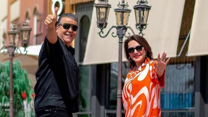 هدى حسين وجمال سنان